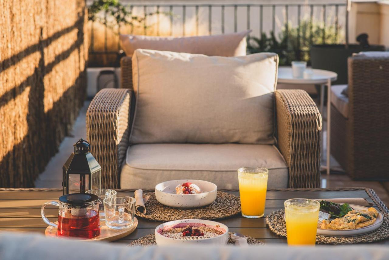 Luxury With Acropolis View Terrace And Jacuzzi In The Heart Of - Living Stone Azurite Apartament Atena