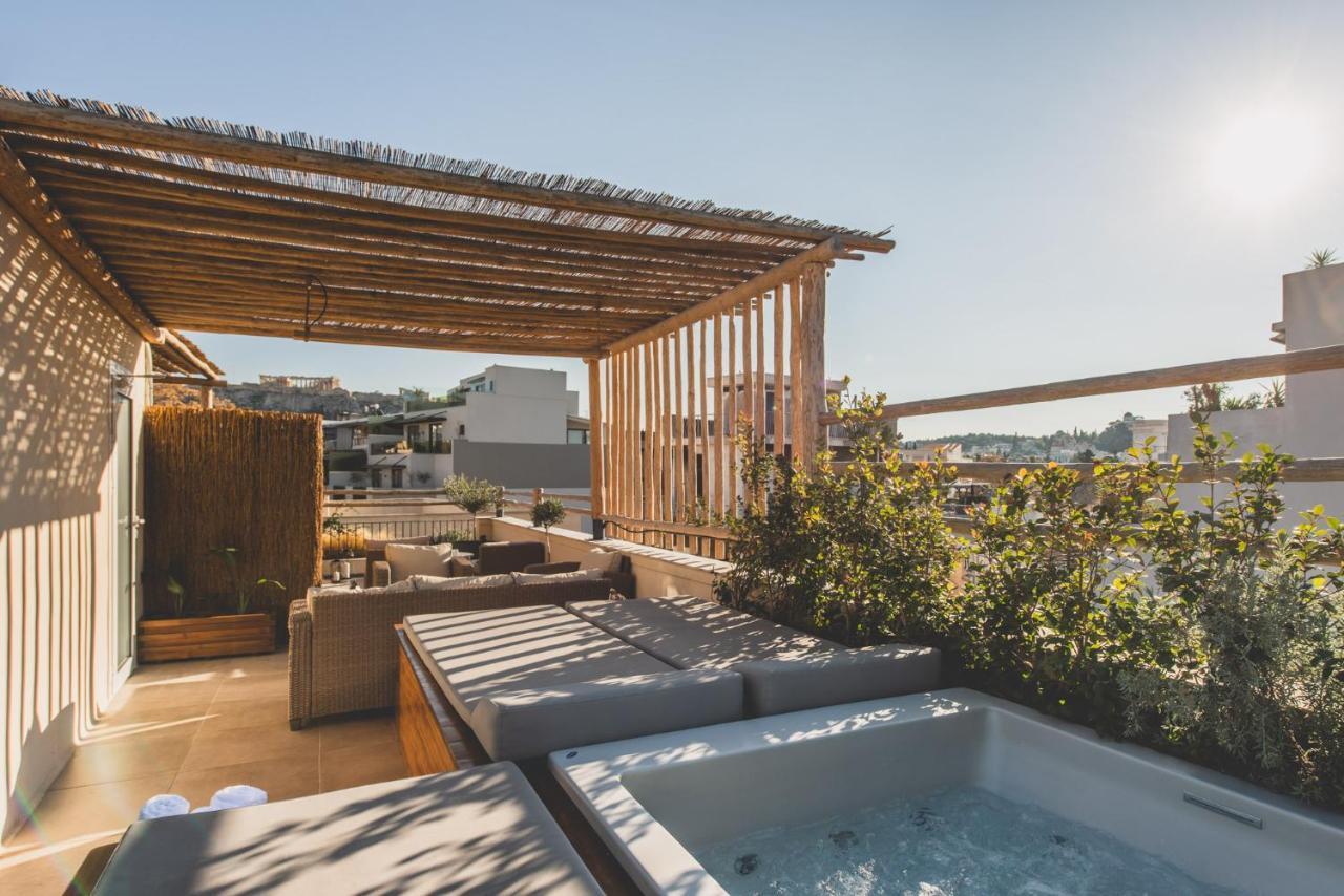 Apartment Living Stone Azurite: Luxury Acropolis-view With Jacuzzi Athens